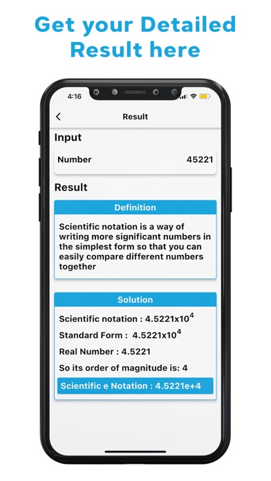 Scientific Notation Converter Screenshot