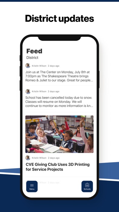 Yarmouth School Department Screenshot