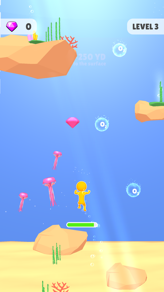 #1. Underwater Run 3D (iOS) 由: BOOM GAMES YAZILIM VE TICARET ANONIM SIRKETI