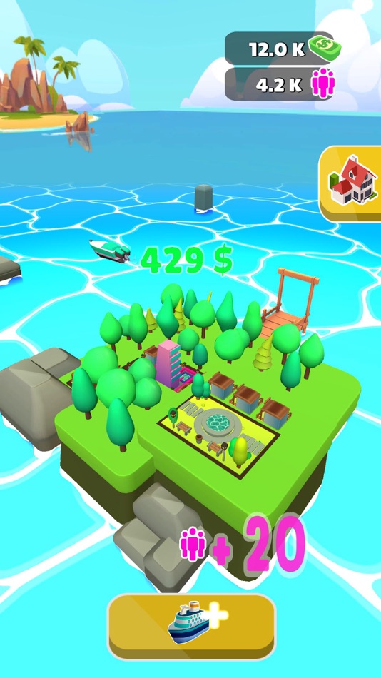 #1. Idle Isle (iOS) Podle: M8 Games