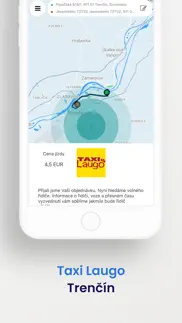taxi laugo trenčín iphone screenshot 4