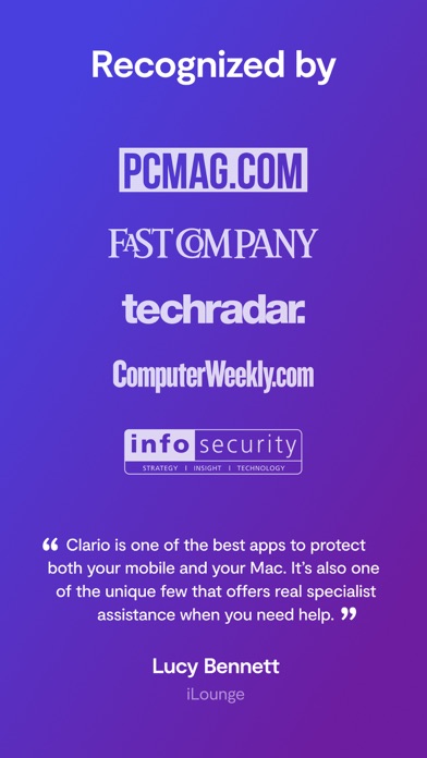 Clario: Privacy & Securityのおすすめ画像9