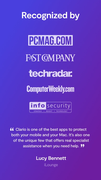 Clario: Privacy & Security screenshot-8