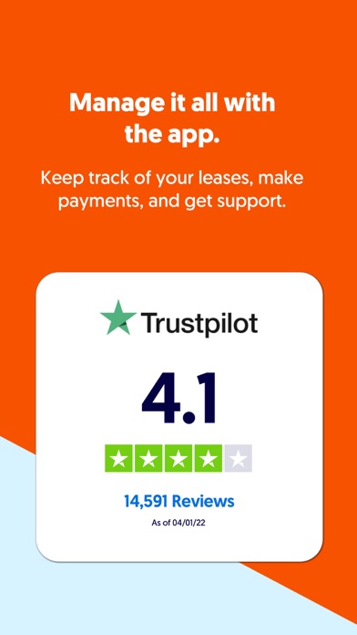 Acima Leasing Screenshot