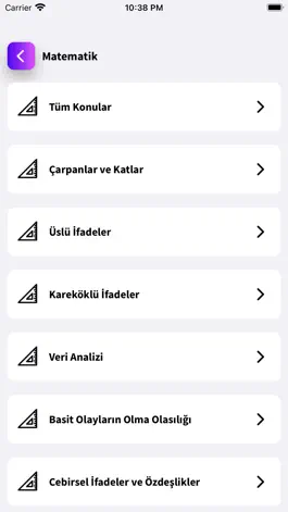 Game screenshot LGS Hazırlık 50.000 SORU apk