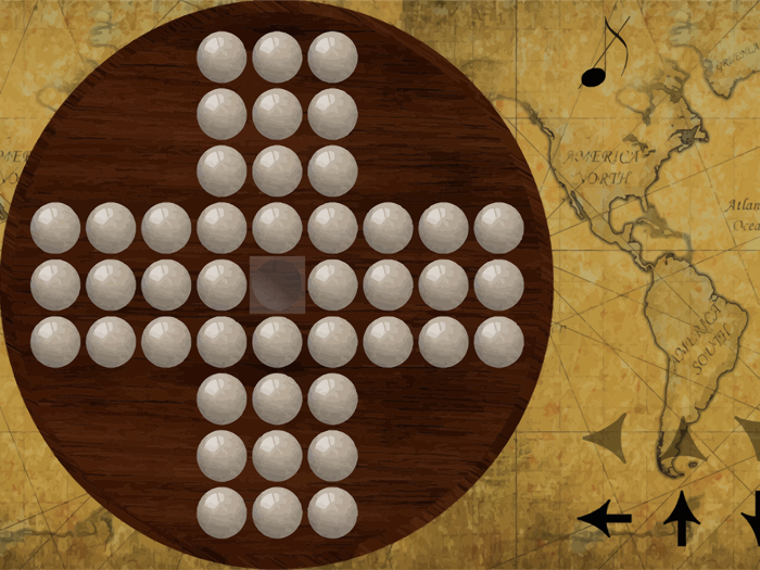 Peg Solitaire Pirates