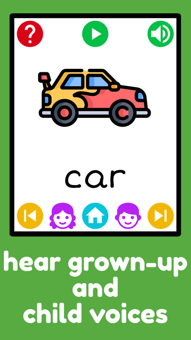 First Words Baby Flashcards Screenshot