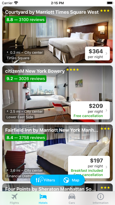 Cheap Flights Booking & Hotels Screenshot