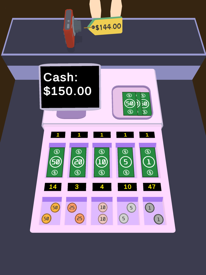Cashier games- Cash register