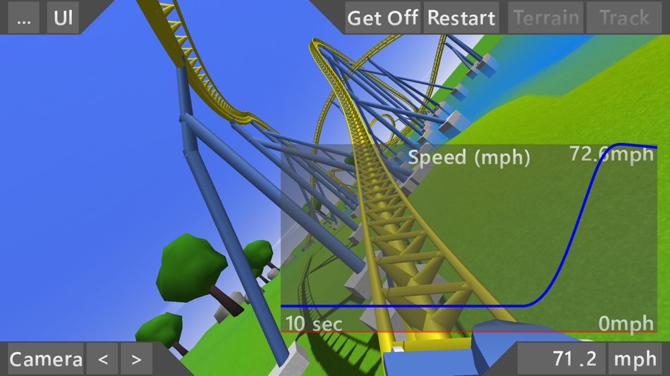 #5. Ultimate Coaster 2 (iOS) 由: Jason Hu