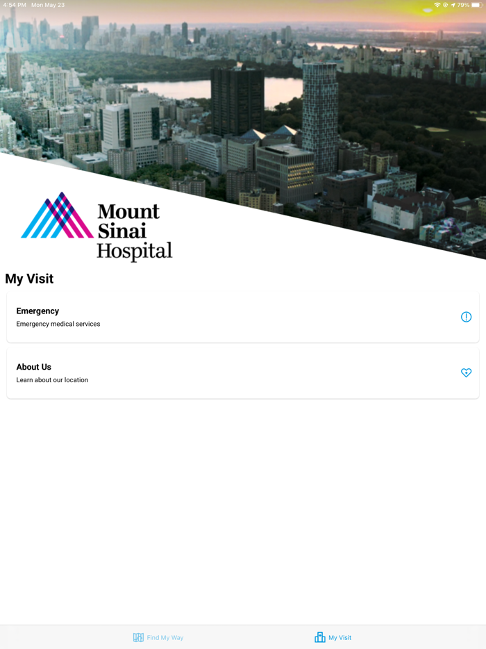Mount Sinai Hospital Map