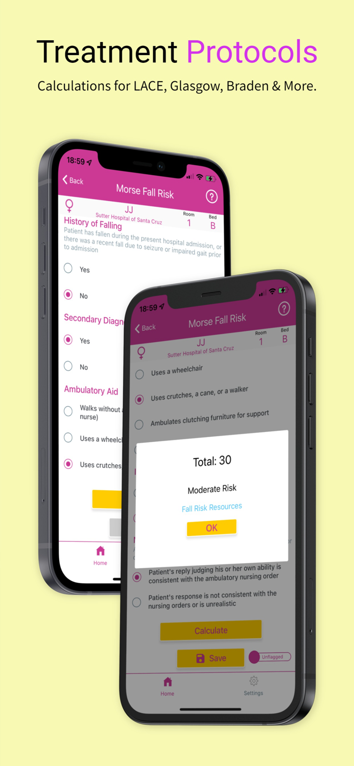 Nurse Assess charting and notes