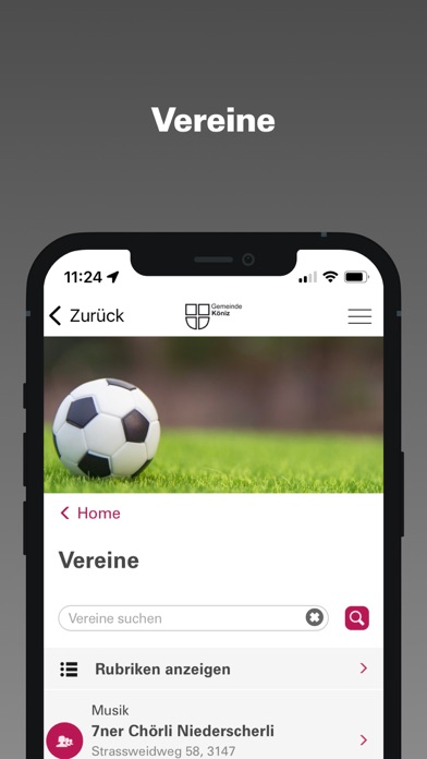 Gemeinde Köniz Screenshot