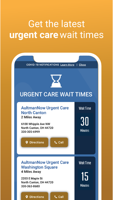 Aultman Anywhere—Hospital/Care Screenshot