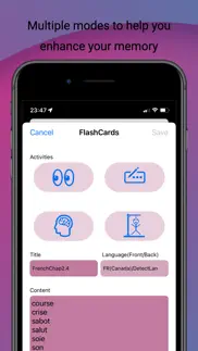 rememberme by flashcards iphone screenshot 3