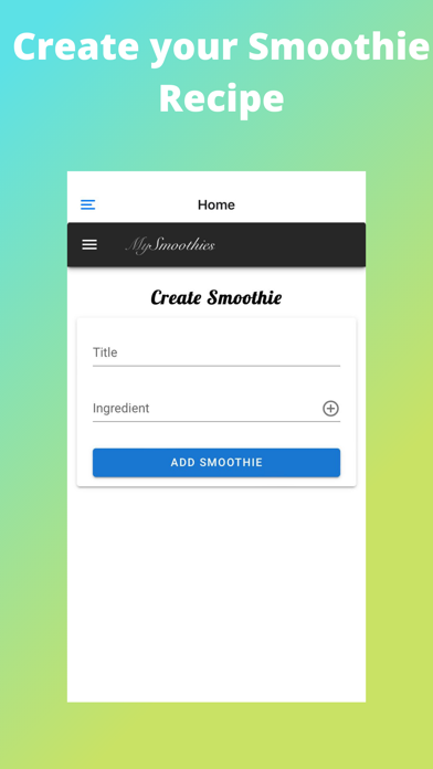 Smoothie Recipes Pro Screenshot