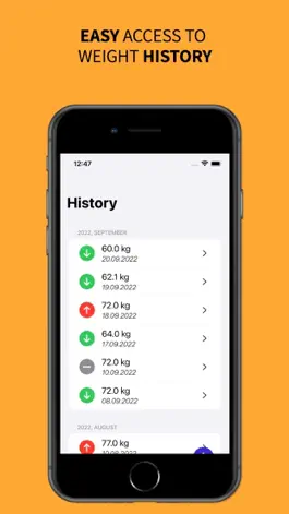 Game screenshot Hexa Weight Tracker apk
