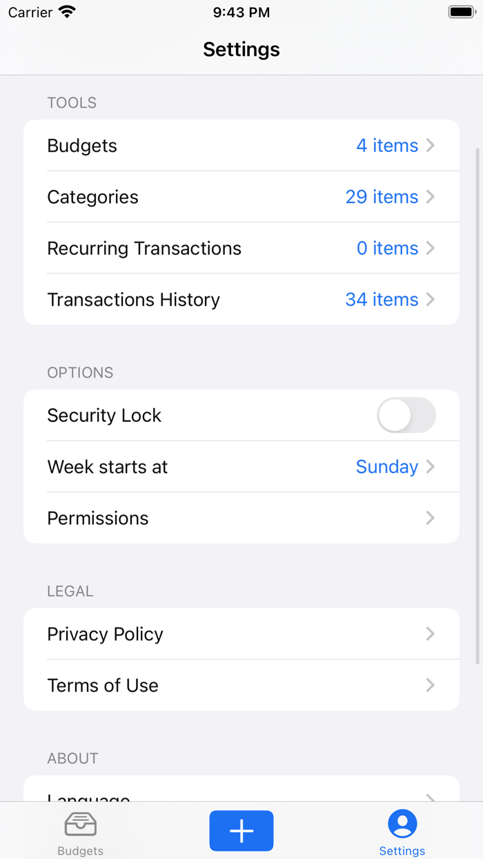 Money Goes Budget Tracker