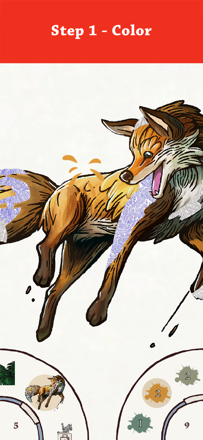 Ink Tail Color Story Puzzle