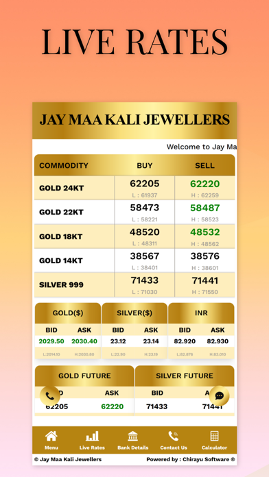 Jay Maa Kali Jewellers Screenshot