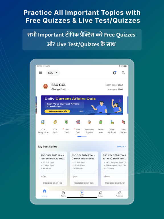 Prepp - Exam Preparation App iPad screenshot 7 - Education app