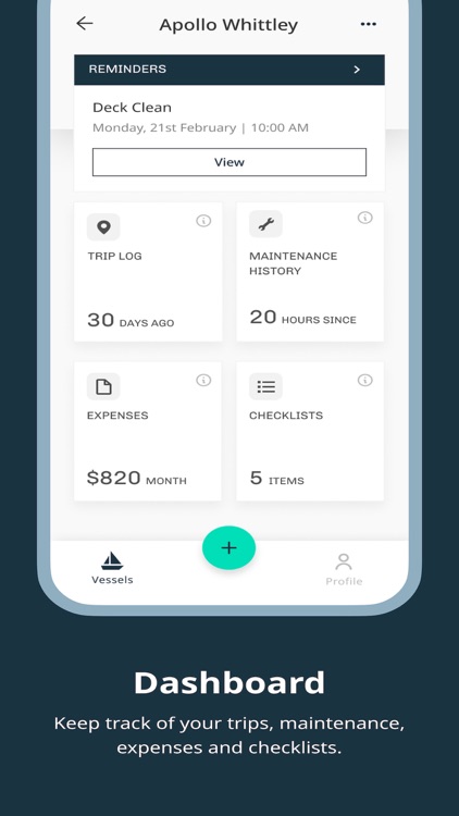 Tracket - Boat app
