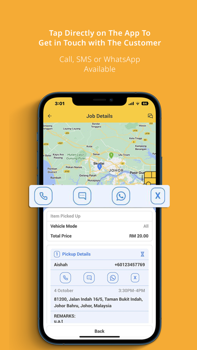 uParcel Malaysia Screenshot