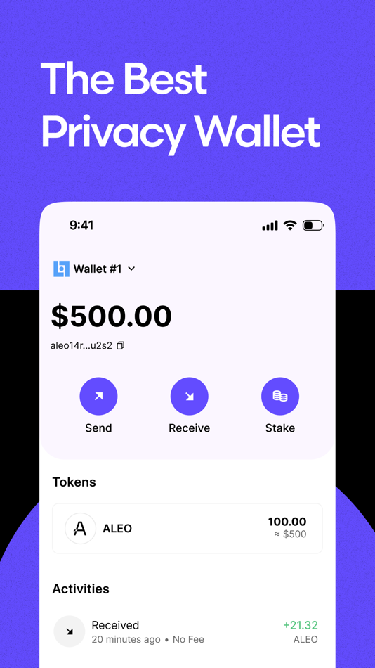 #1. Leo Wallet - For Aleo (iOS) 由: DemoxLabs