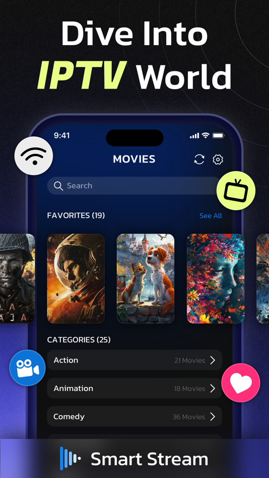 IPTV Player by Smart Stream - 1.4 - (iOS)