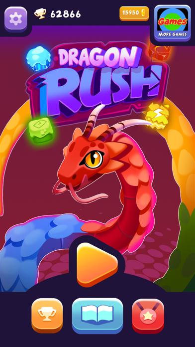 Dragon Rush - Elemental runner Screenshot