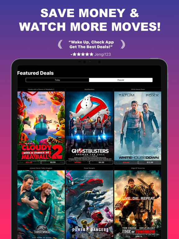 Screenshot #4 pour Movie Deals+ Watch Movies & TV