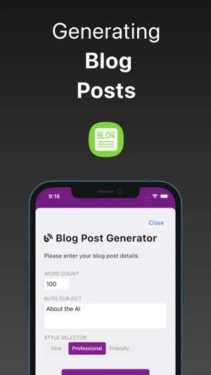 AI Text & Content Generation screenshot 3