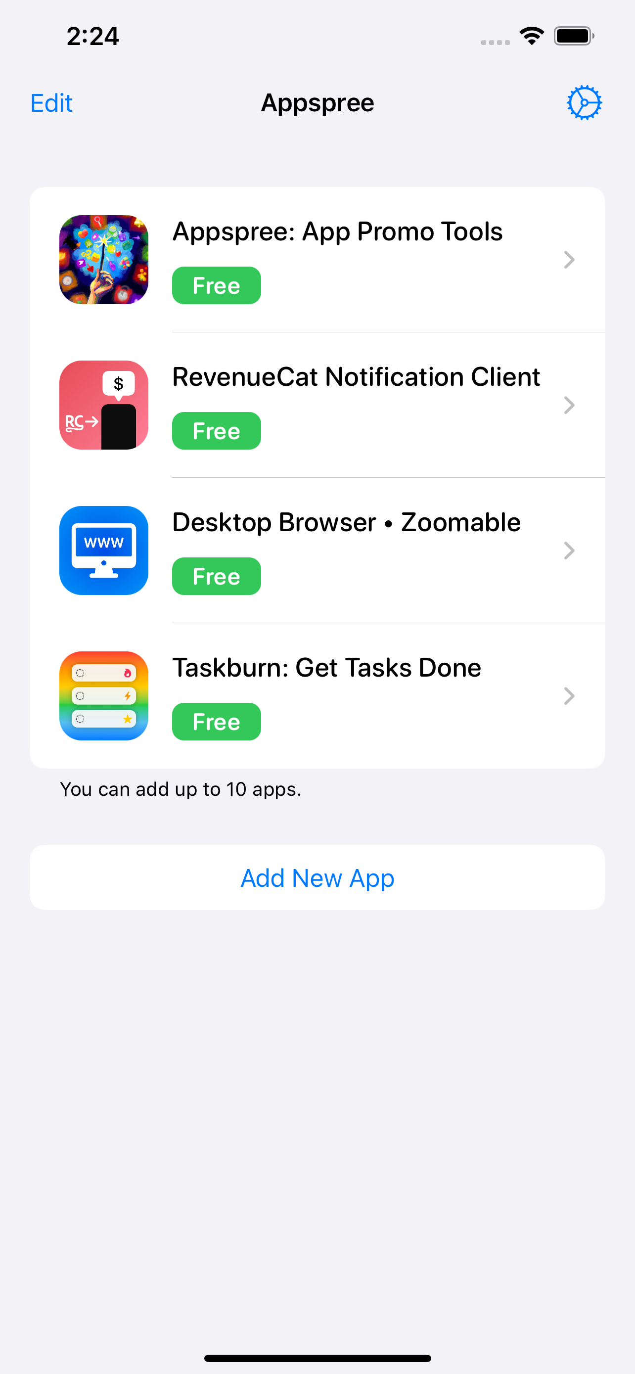 Appspree: App Promo Tools