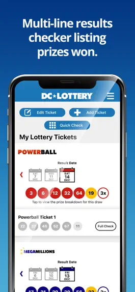Game screenshot DC Lottery Results hack