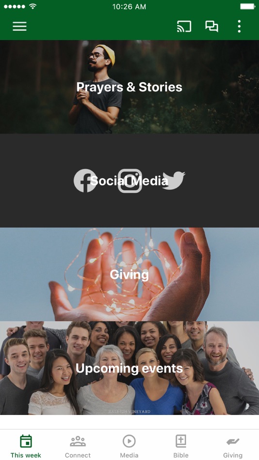 #1. RV Church (iOS) Podle: Raleigh Vineyard Christian Fellowship