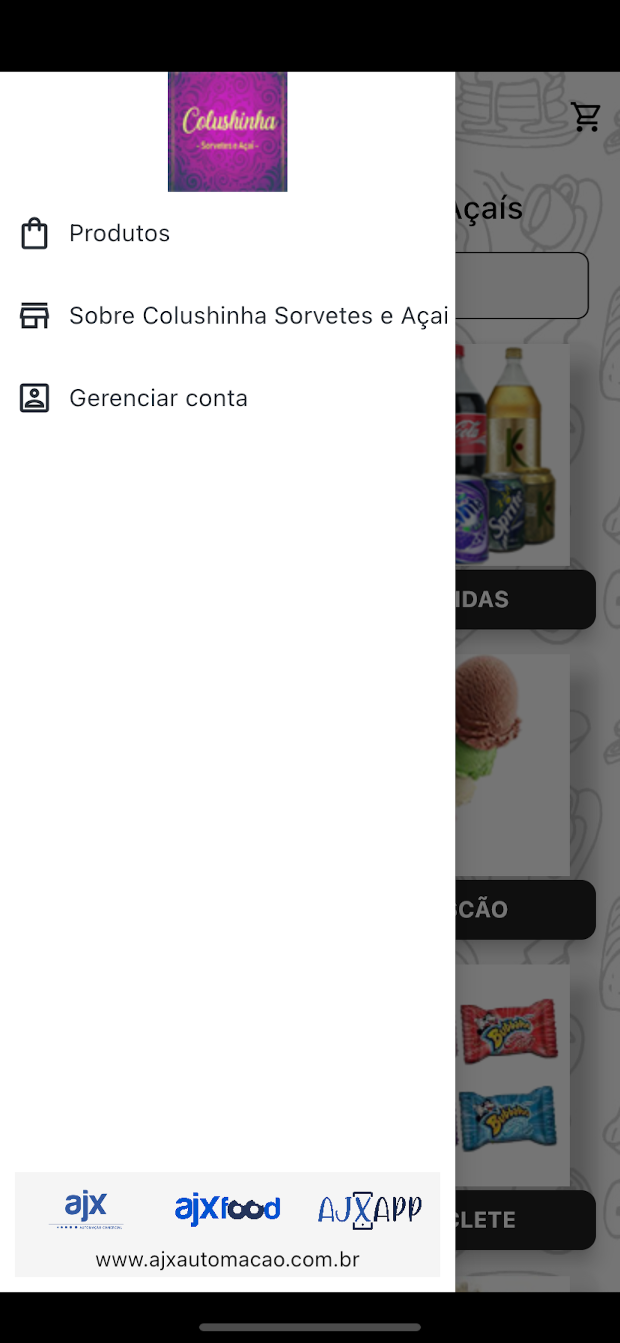 Colushinha Sorvetes e Açaí