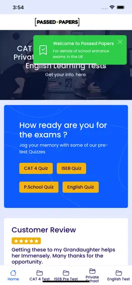 Game screenshot Passed Papers - UK apk