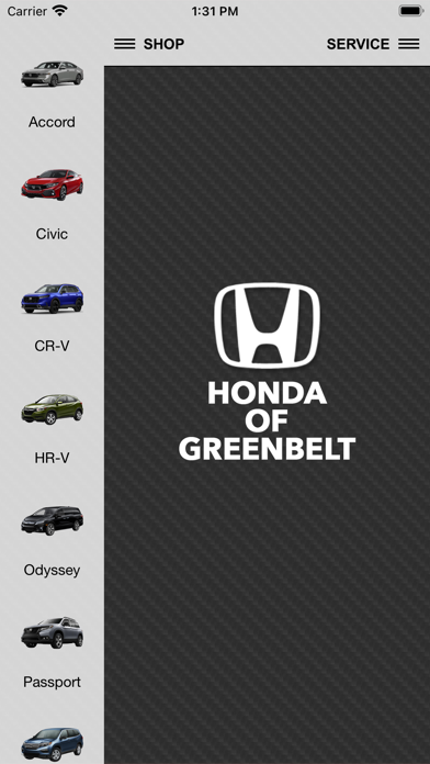 Honda of Greenbelt Screenshot