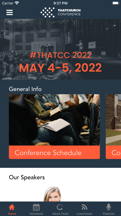That Church Conference App Screenshot