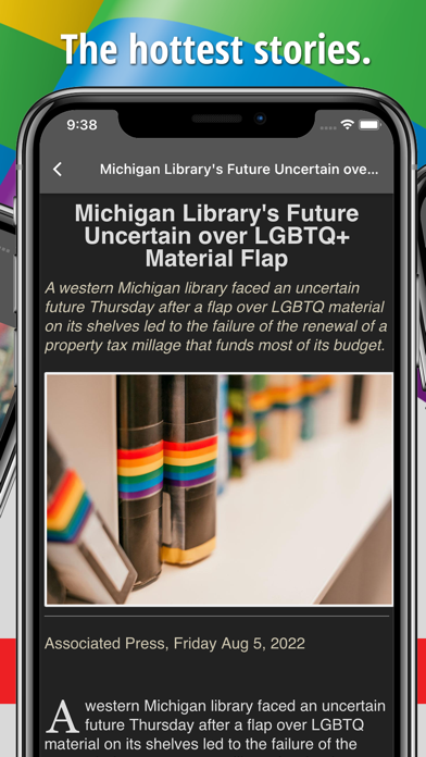 EDGE Gay/Lesbian News Screenshot