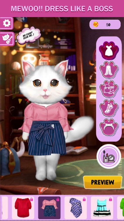 Cat Simulator Dress Up Games