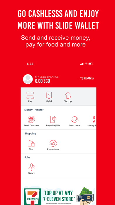 Rising Exchange Screenshot