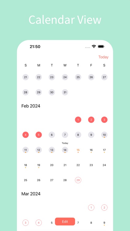 Period Tracker - Cycle Log App