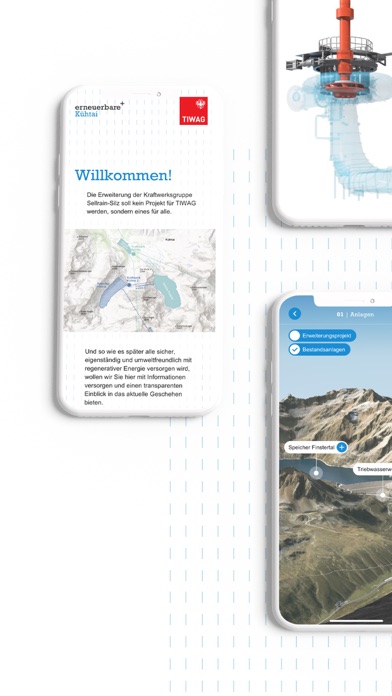 TIWAG erneuerbare plus Kühtai Screenshot