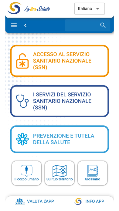 La tua salute Screenshot