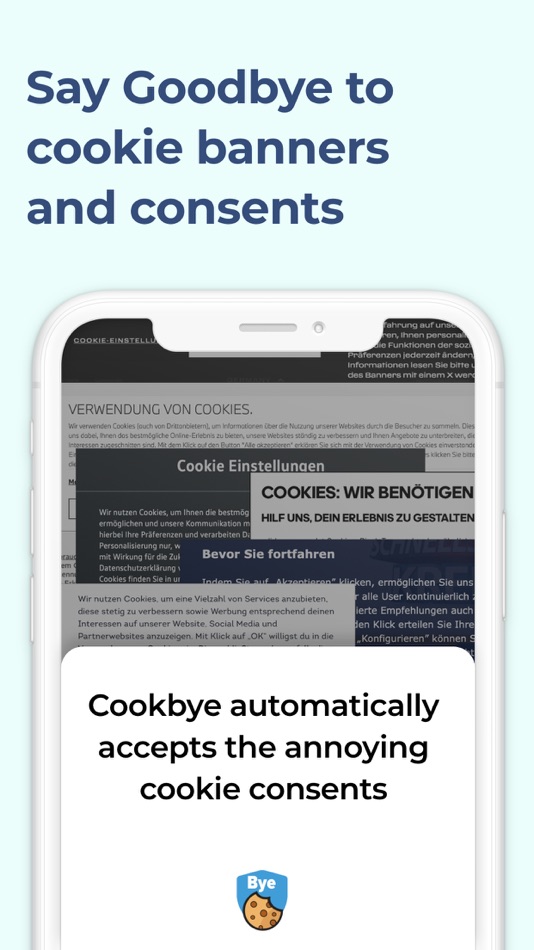 #1. Cookbye - Hide cookie consents (macOS) 由: Blackmite