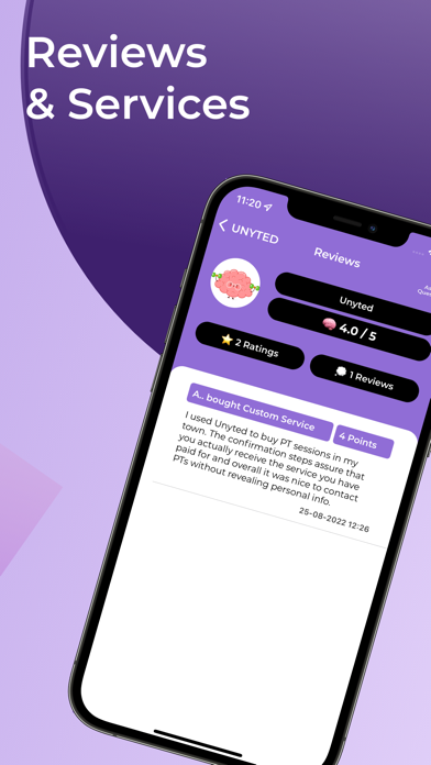 Unyted: Lifestyle & Health Screenshot