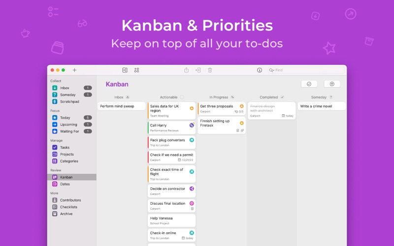 Screenshot #3 for Firetask | Task List & Planner