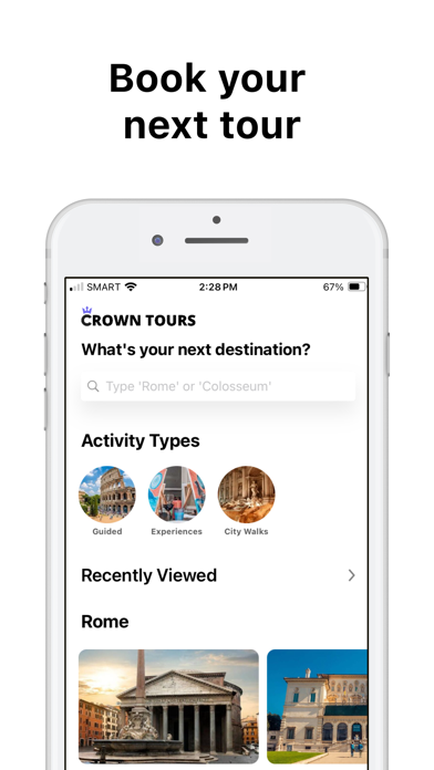 Crown Tours Screenshot