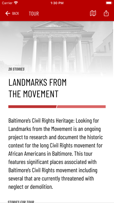 Explore Baltimore Heritage Screenshot